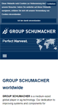 Mobile Screenshot of groupschumacher.com